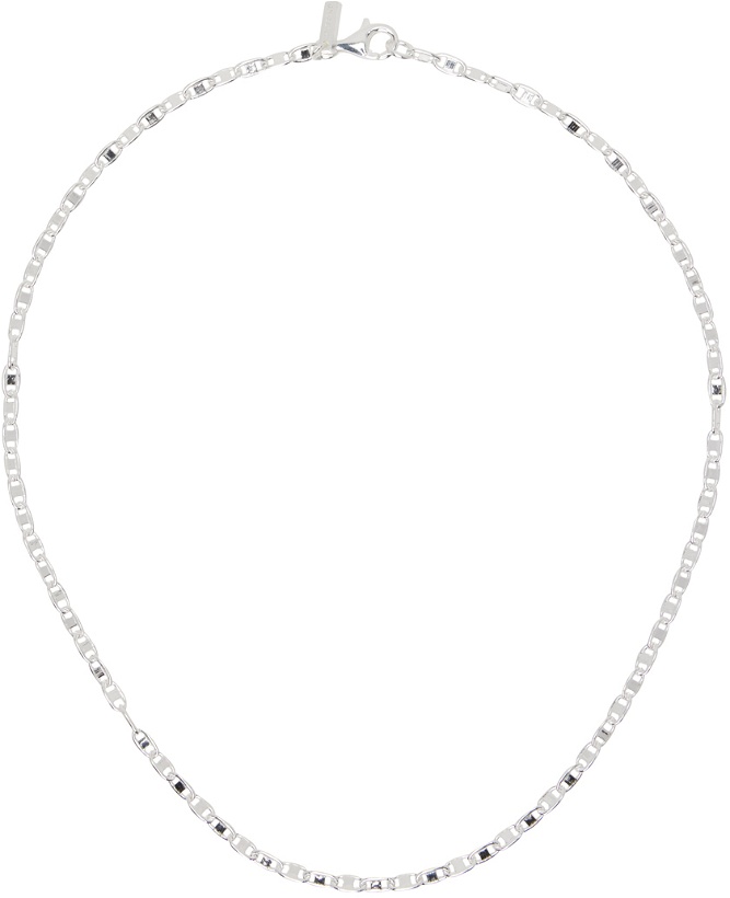 Photo: Hatton Labs Silver Classic Mariner Chain Necklace