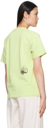 Gentle Fullness Green Graphic T-Shirt