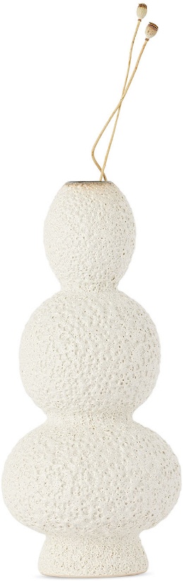 Photo: Marloe Marloe SSENSE Exclusive Off-White & Black Elexa Vase