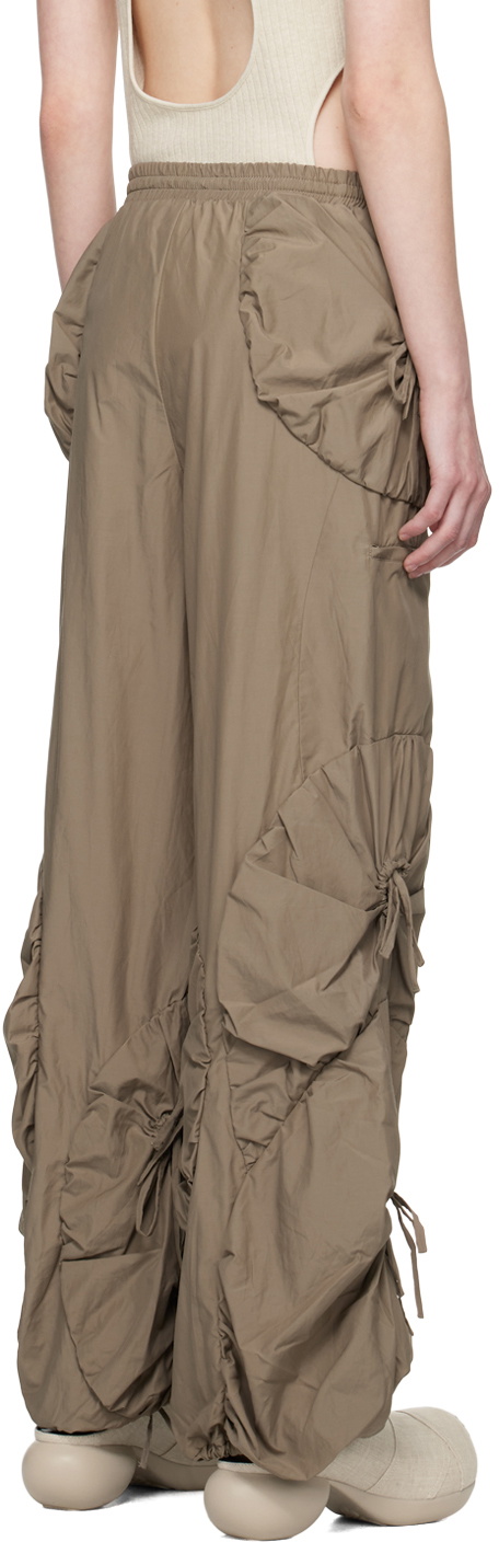 J.KIM Brown Pouch Trousers
