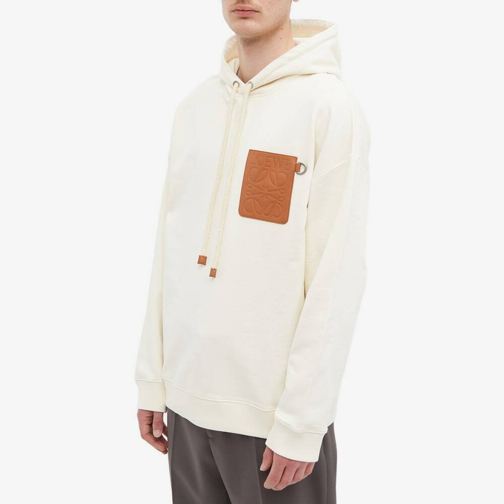 パーカー・フーディ LOEWE Small Anagram Hoodie in Light Oat Loewe - Anagram cotton jersey hoodie Loewe