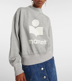 Marant Etoile Moby logo jersey sweatshirt