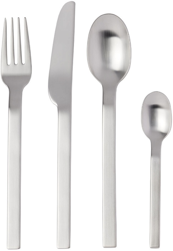 Photo: Serax Silver Base 24-Piece Cutlery Set