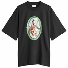 Off-White Men's Fresco Oval Skate T-Shirt in Black/White