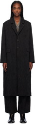 Henrik Vibskov Black Cloud Long Coat