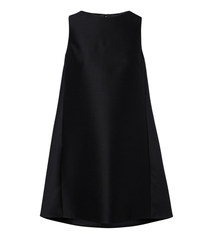 Photo: Balenciaga BB belted wool and silk minidress