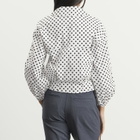Many Many Clothes Women's The Lola Jacket in White Polka