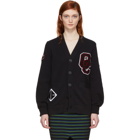 Opening Ceremony Black Varsity Cardigan