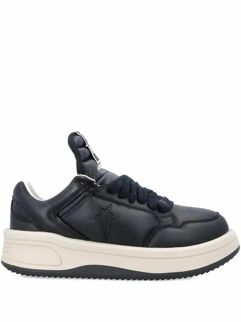 ろこです Rick Owens DRKSHDW Rubber Zip Front Sneaker Rick Owens Drkshdw