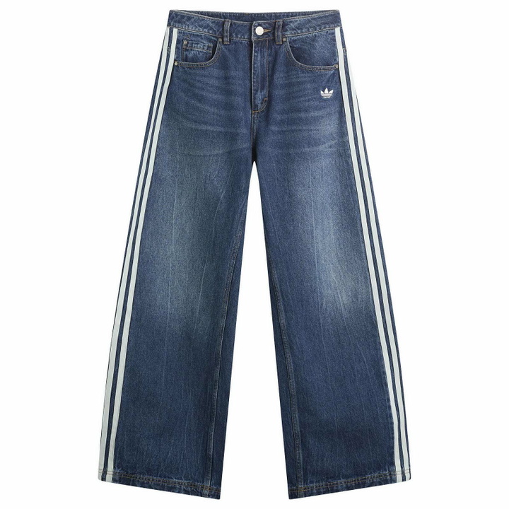 Photo: Adidas Women's Dad Jeans in Indigo Denim