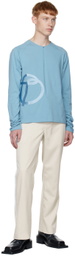 TheOpen Product SSENSE Exclusive Beige Side Taped Pants