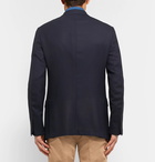 Ermenegildo Zegna - Blue Slim-Fit High Performance Wool Travel Blazer - Men - Navy