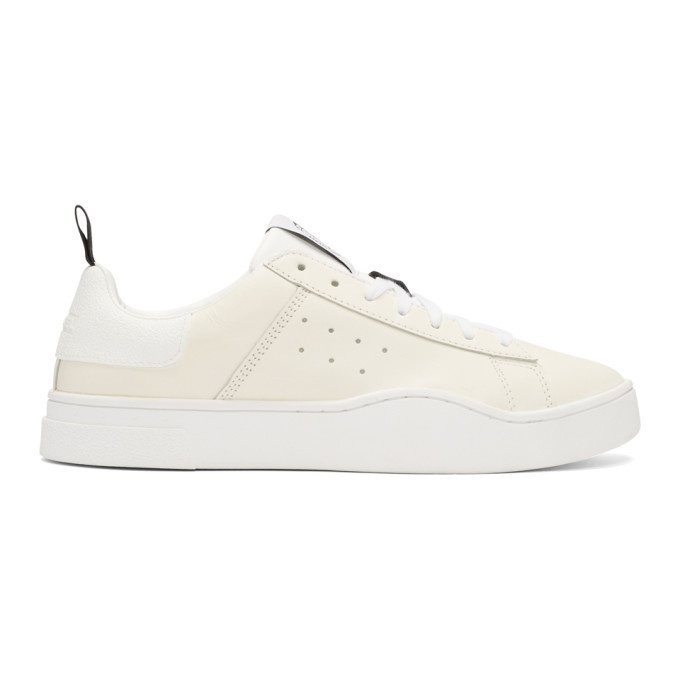 Photo: Diesel White S-Clever Sneakers