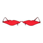 Roberi and Fraud Red KNC Edition Lips II Sunglasses
