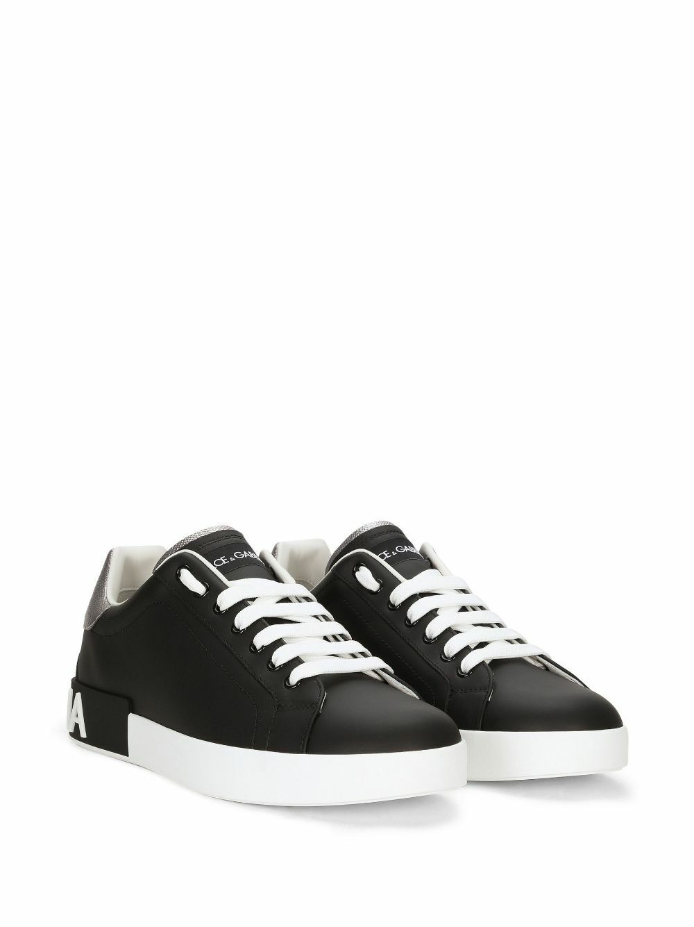 DOLCE & GABBANA - Portofino Leather Sneakers