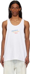 Dsquared2 White 'Summer Lovers' Sport Fit Tank Top