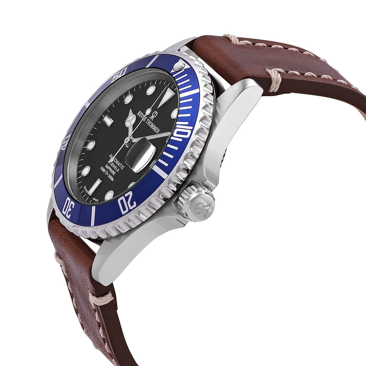 Revue Thommen Diver Automatic Black Dial Mens Watch 17571.2535