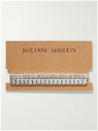 Roxanne Assoulin - Set of Two Silver-Tone Beaded Bracelets