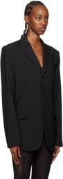 Nensi Dojaka Black Tailored Blazer