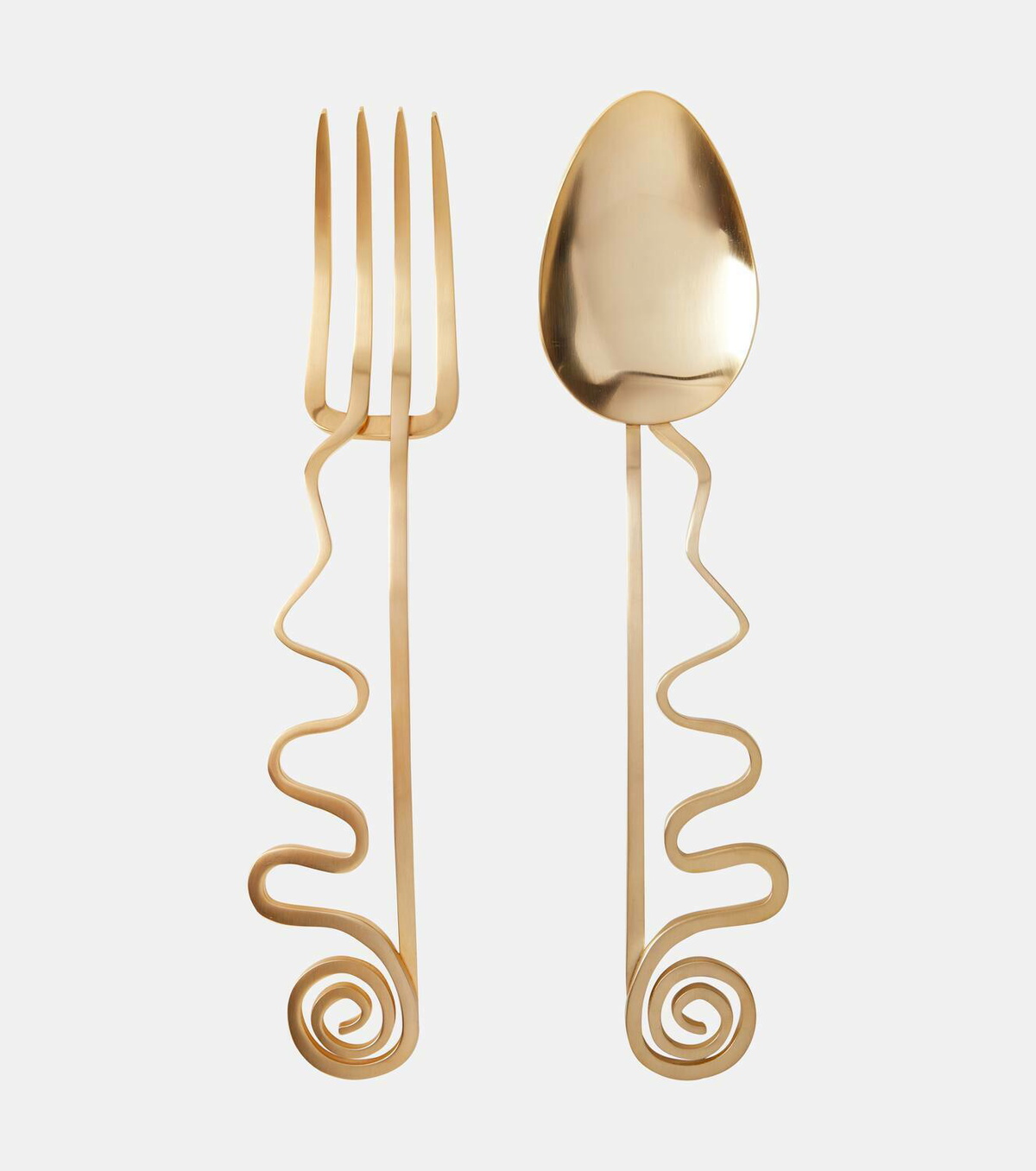 L'Objet Spirale 2-piece flatware set