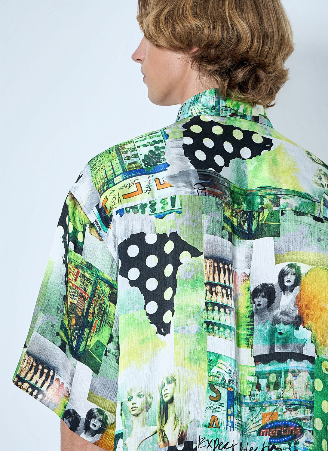 Martine Rose Boxy Wrap Shirt
