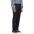 Harmony Navy Pinstripe Paolo Trousers