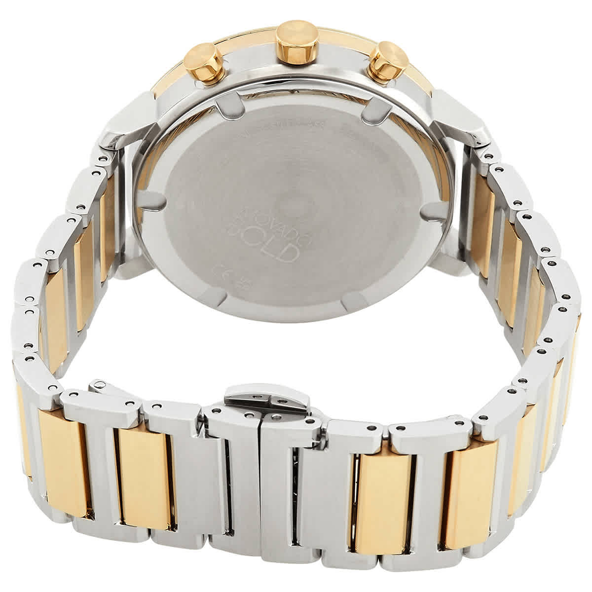 Movado Bold Silver Chronograph Ladies Watch Movado BOLD Evolution Chronograph Quartz Ladies Watch  main image 2