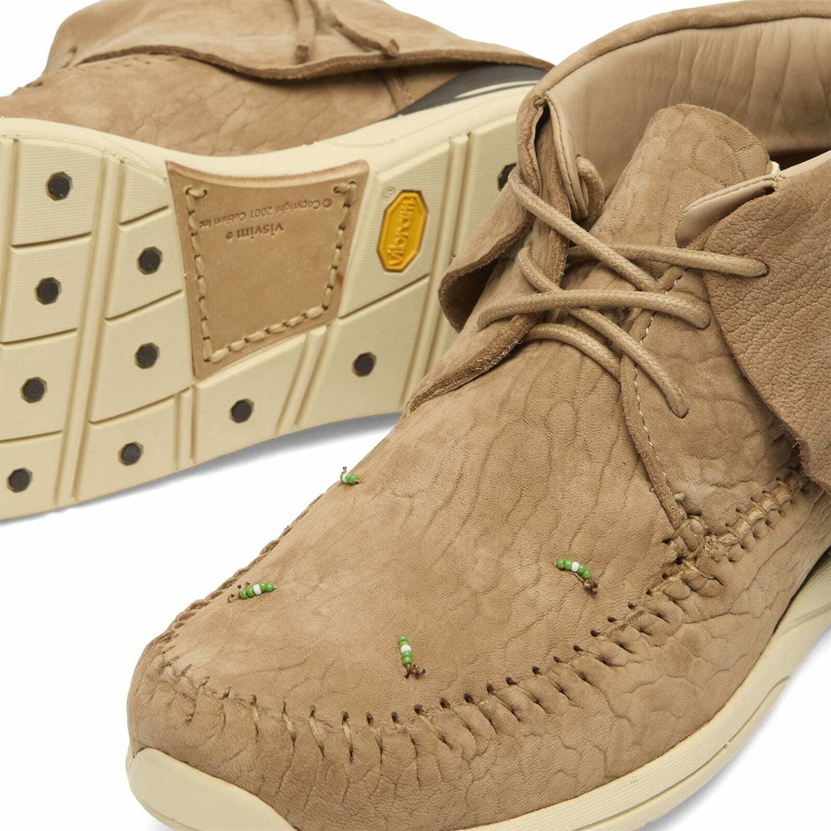 Visvim Men's Folk Boot in Sand Visvim