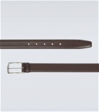 Ralph Lauren Purple Label Ascot Medium leather belt