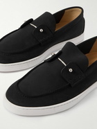 Christian Louboutin - Chambeliboat Nubuck Loafers - Black