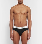 Calvin Klein Underwear - Three-Pack Stretch-Cotton Briefs - Men - Black