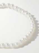Hatton Labs - Sterling Silver Pearl Bracelet - White