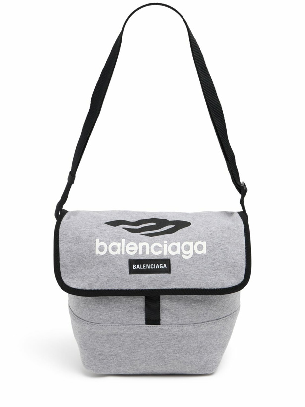 Photo: BALENCIAGA Explorer Cotton Blend Crossbody Bag