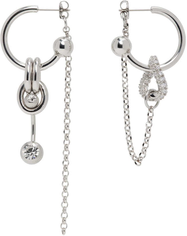 Photo: Justine Clenquet Silver Abel Earrings