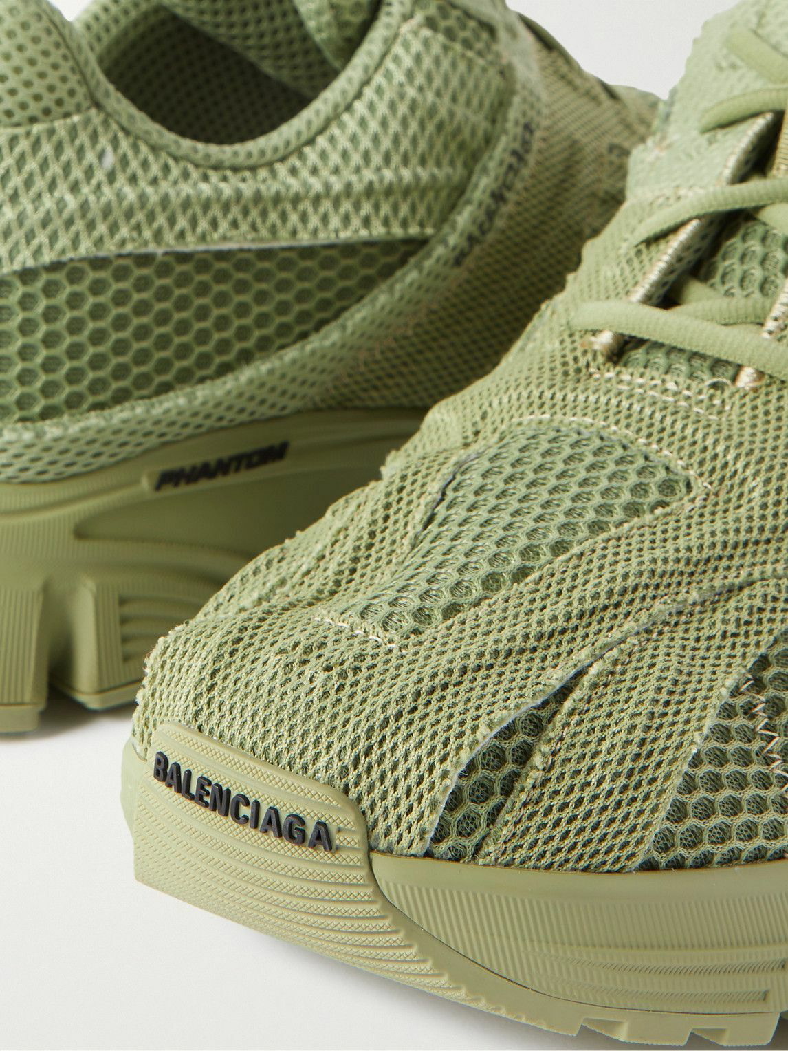 Balenciaga Men's Phantom Mesh Trainers