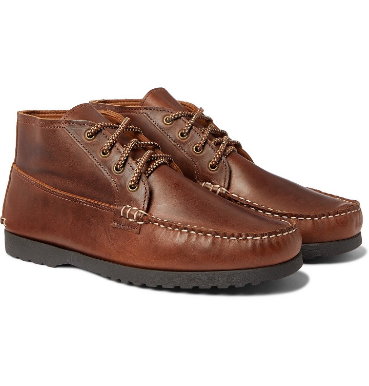 Photo: Quoddy - Telos Leather Chukka Boots - Brown