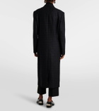 Junya Watanabe Wool and cashmere tweed coat