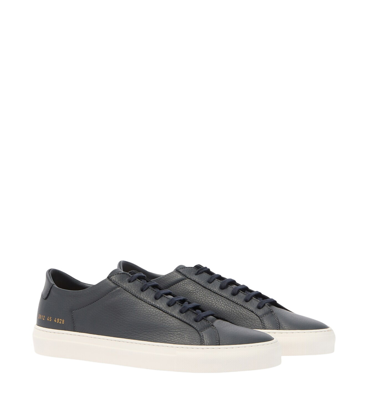 Common Projects - Decades Leather Sneakers - Black Common Projects