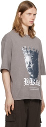 Han Kjobenhavn Gray Oversized Sculpture T-shirt