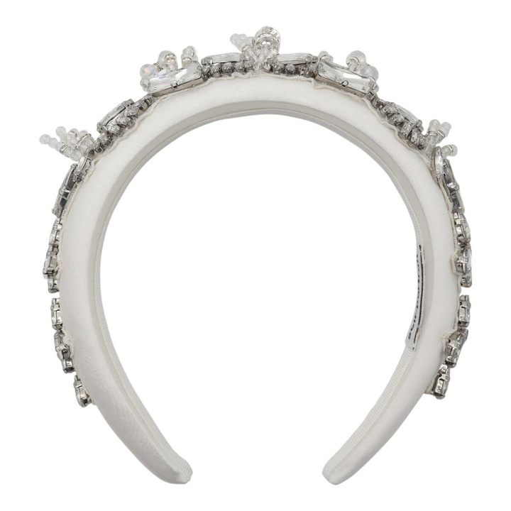 Photo: self-portrait Cream Cotton And Metal Hair Accessories