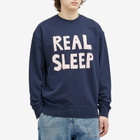 JW Anderson Men's Real Sleep Printed Sweatshirt in Dark Navy