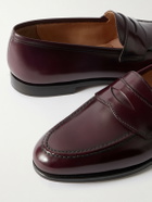 George Cleverley - Bradley II Leather Penny Loafers - Burgundy