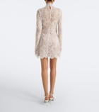Retrofête Gilana lace mini dress