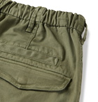 Alex Mill - Slim-Fit Stretch-Cotton Twill Drawstring Trousers - Green