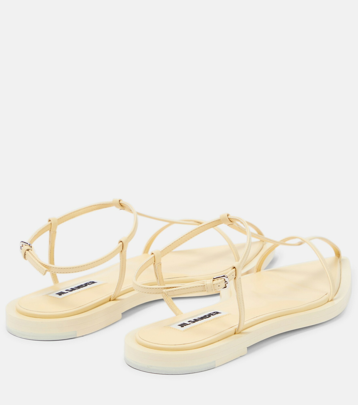 Jil Sander - Leather thong sandals
