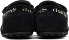 Balmain Black Racer 45 Monogram Jacquard Sneakers