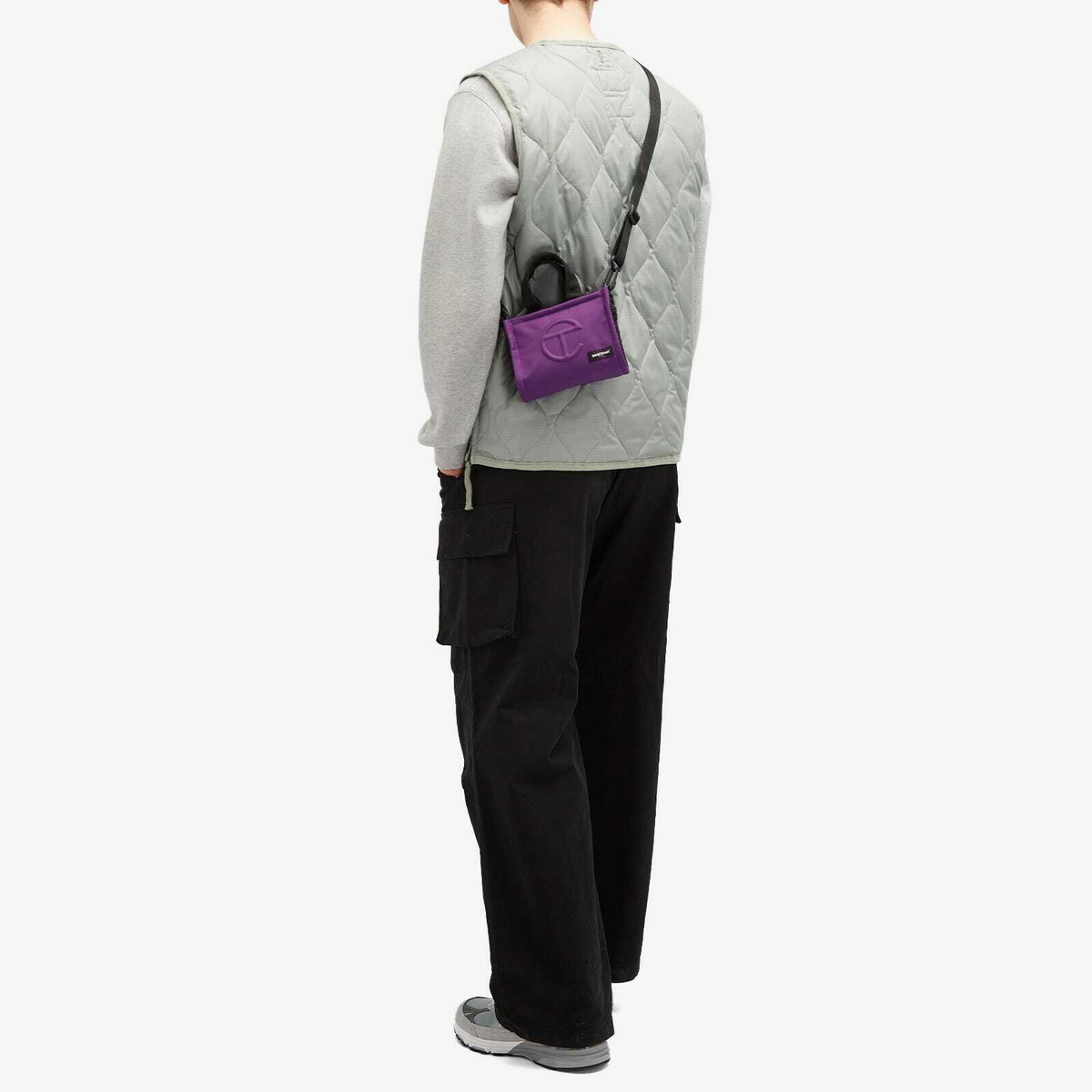 Eastpak x Telfar Shopper - Small in Telfar Purple Eastpak