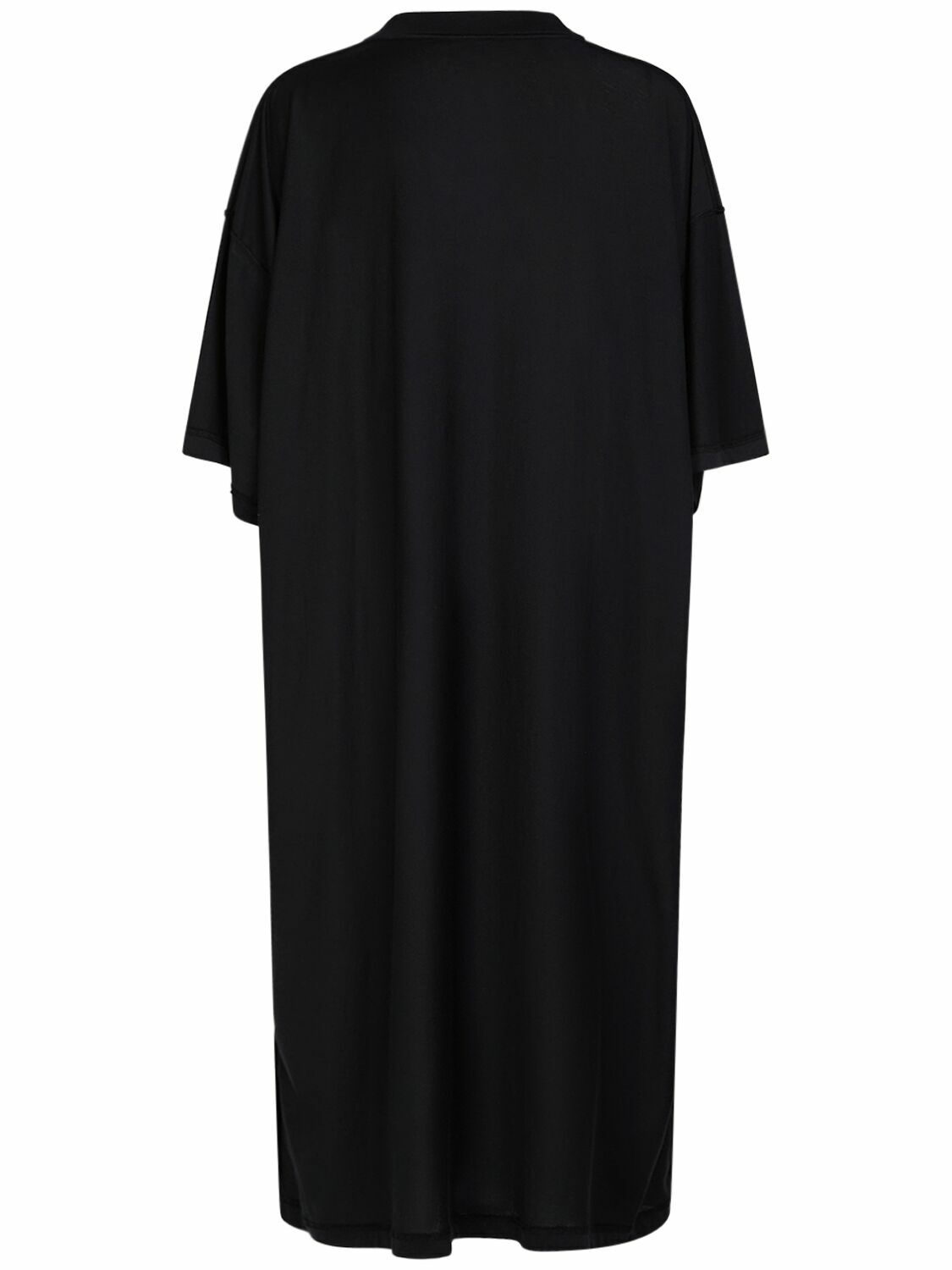 BALENCIAGA - Inside Out Cotton T-shirt Dress Balenciaga
