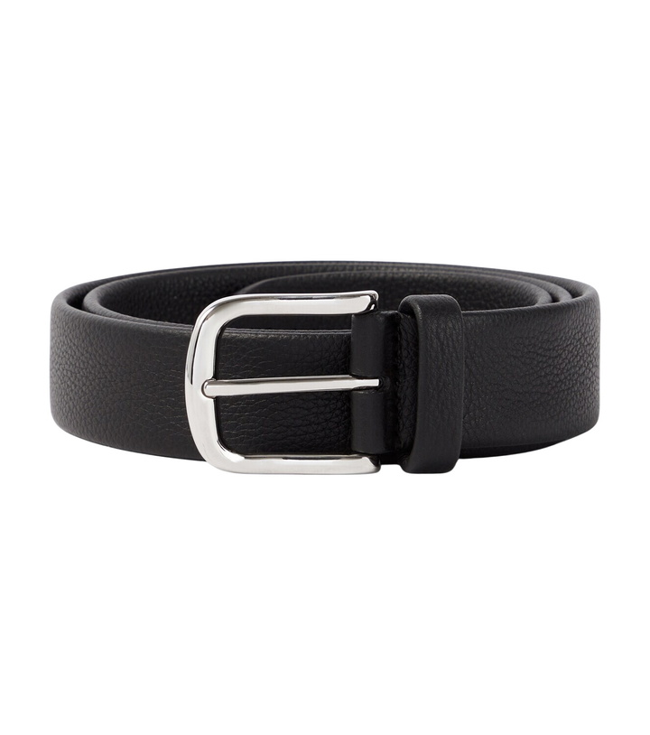 Photo: Kiton Leather belt