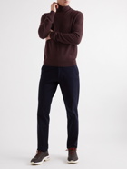 Loro Piana - Slim-Fit Baby Cashmere Rollneck Sweater - Burgundy